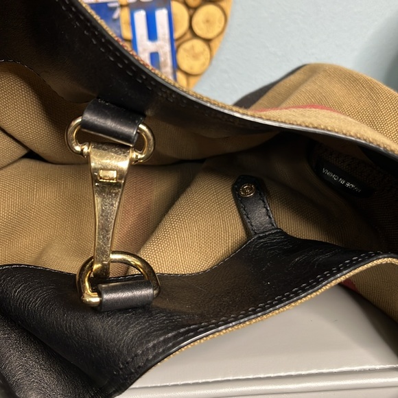 Burberry Canvas Mega Check Medium Ashby - Picture 8 of 10